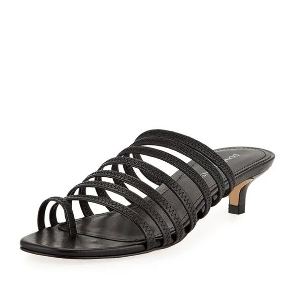 Donald J Pliner Evone Easy Napa Kitten-Heel Mule Sandal Size 10M - Picture 1 of 14